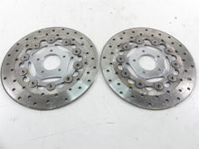 Load image into Gallery viewer, 2005 Harley Touring CVO FLHTCSE Electra Glide Front Brake Rotor Discs 44365-00 | Mototech271
