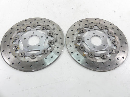 2005 Harley Touring CVO FLHTCSE Electra Glide Front Brake Rotor Discs 44365-00 | Mototech271