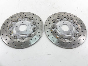 2005 Harley Touring CVO FLHTCSE Electra Glide Front Brake Rotor Discs 44365-00 | Mototech271