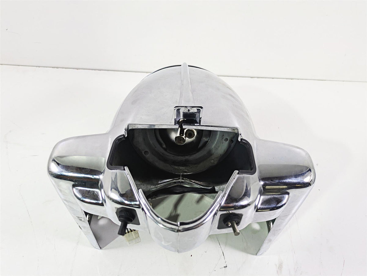 2005 Harley Touring FLHRI Road King Headlight Nacelle Lamp Covers 67674-03B {{ shop.shopifyCountryName }} - Mototech271