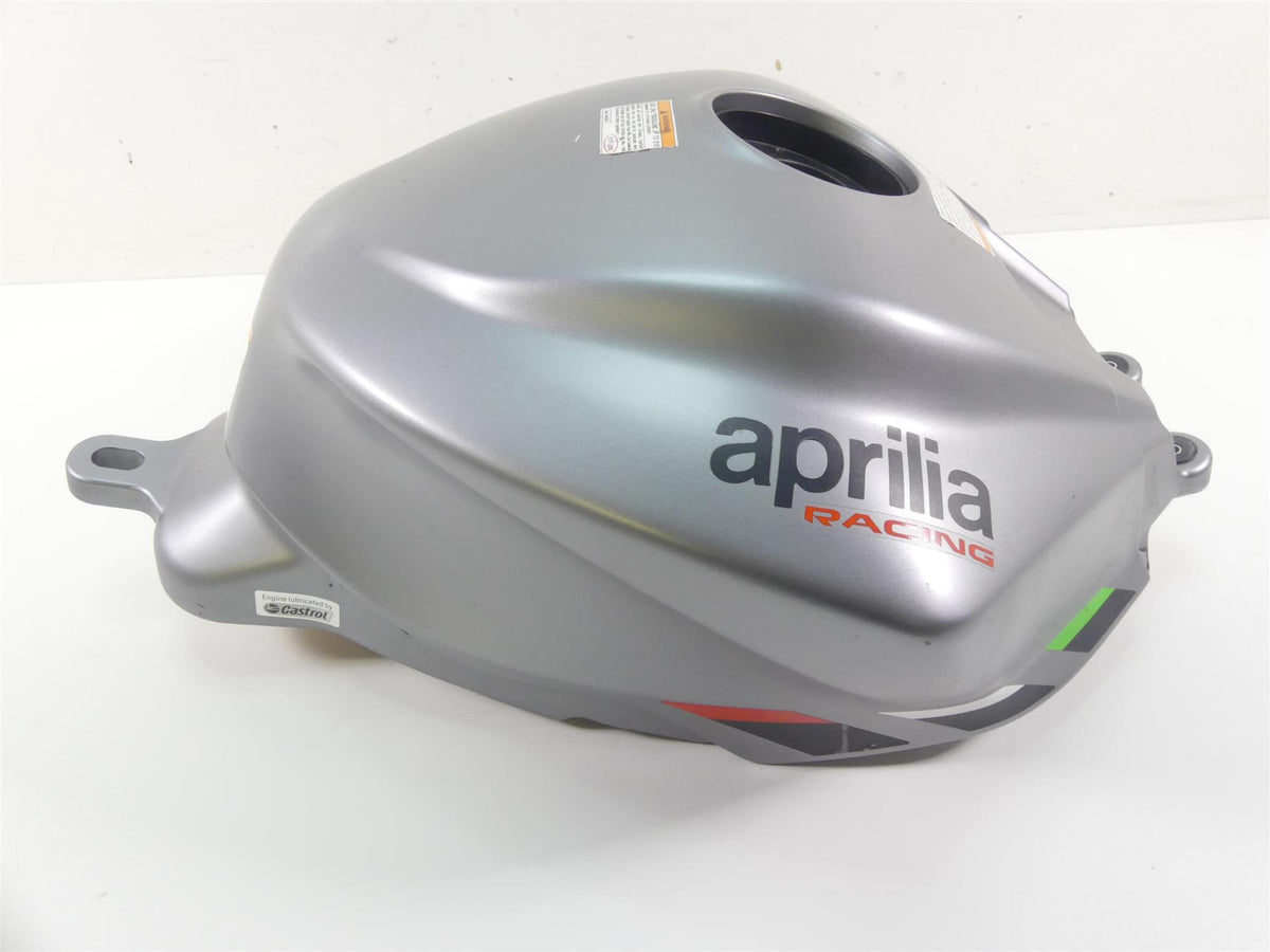2021 Aprilia Tuono 660 RS660 Fuel Petrol Gas Tank Gray Silver 2B005484 {{ shop.shopifyCountryName }} - Mototech271