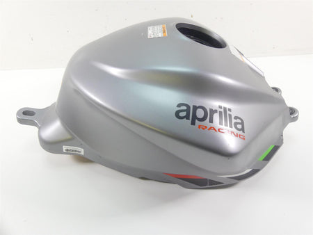2021 Aprilia Tuono 660 RS660 Fuel Petrol Gas Tank Gray Silver 2B005484 {{ shop.shopifyCountryName }} - Mototech271