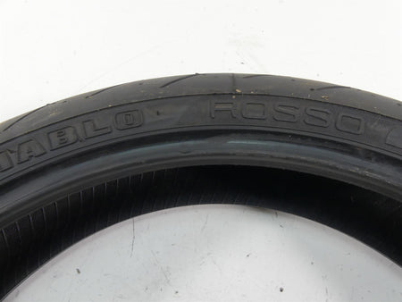 Used Front Motorcycle Tire Pirelli Diablo Rosso 3 III 120/70-17 DOT1719 2807800 {{ shop.shopifyCountryName }} - Mototech271