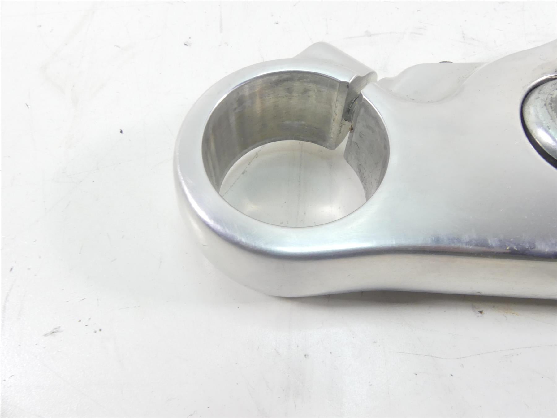 2010 Harley FXDWG Dyna Wide Glide Upper Triple Tree Steering Clamp 49mm 46700-08 {{ shop.shopifyCountryName }} - Mototech271