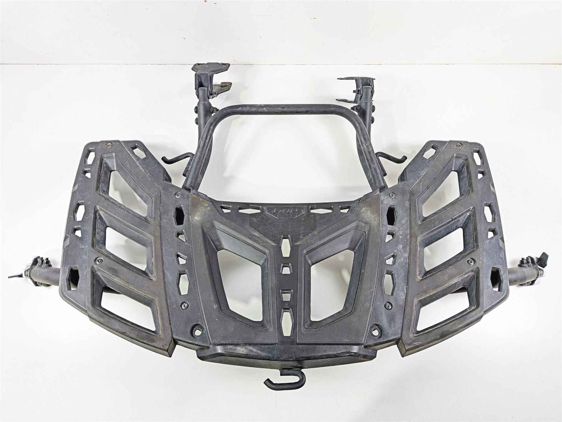 2018 Can Am Maverick X3 XRC Turbo R Linq Pivoting Rear Rack Black 715008295 {{ shop.shopifyCountryName }} - Mototech271