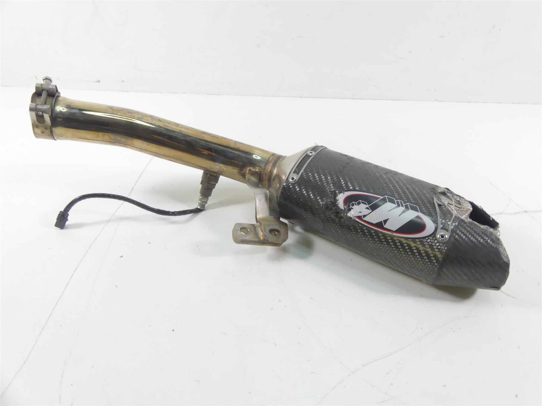 2015 Yamaha MT09 FZ09 M4 Exhaust Carbon Fiber Slip On Muffler Pipe YA6914 {{ shop.shopifyCountryName }} - Mototech271