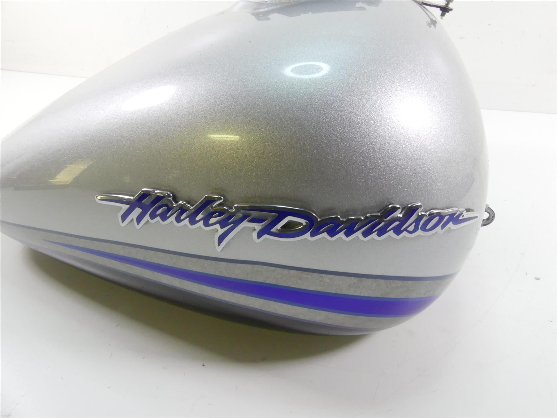 2009 Harley FLHTCU SE4 CVO E-Glide Nice Fuel Gas Tank Stardust Silver 61356-08 {{ shop.shopifyCountryName }} - Mototech271
