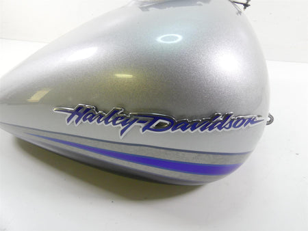 2009 Harley FLHTCU SE4 CVO E-Glide Nice Fuel Gas Tank Stardust Silver 61356-08 {{ shop.shopifyCountryName }} - Mototech271