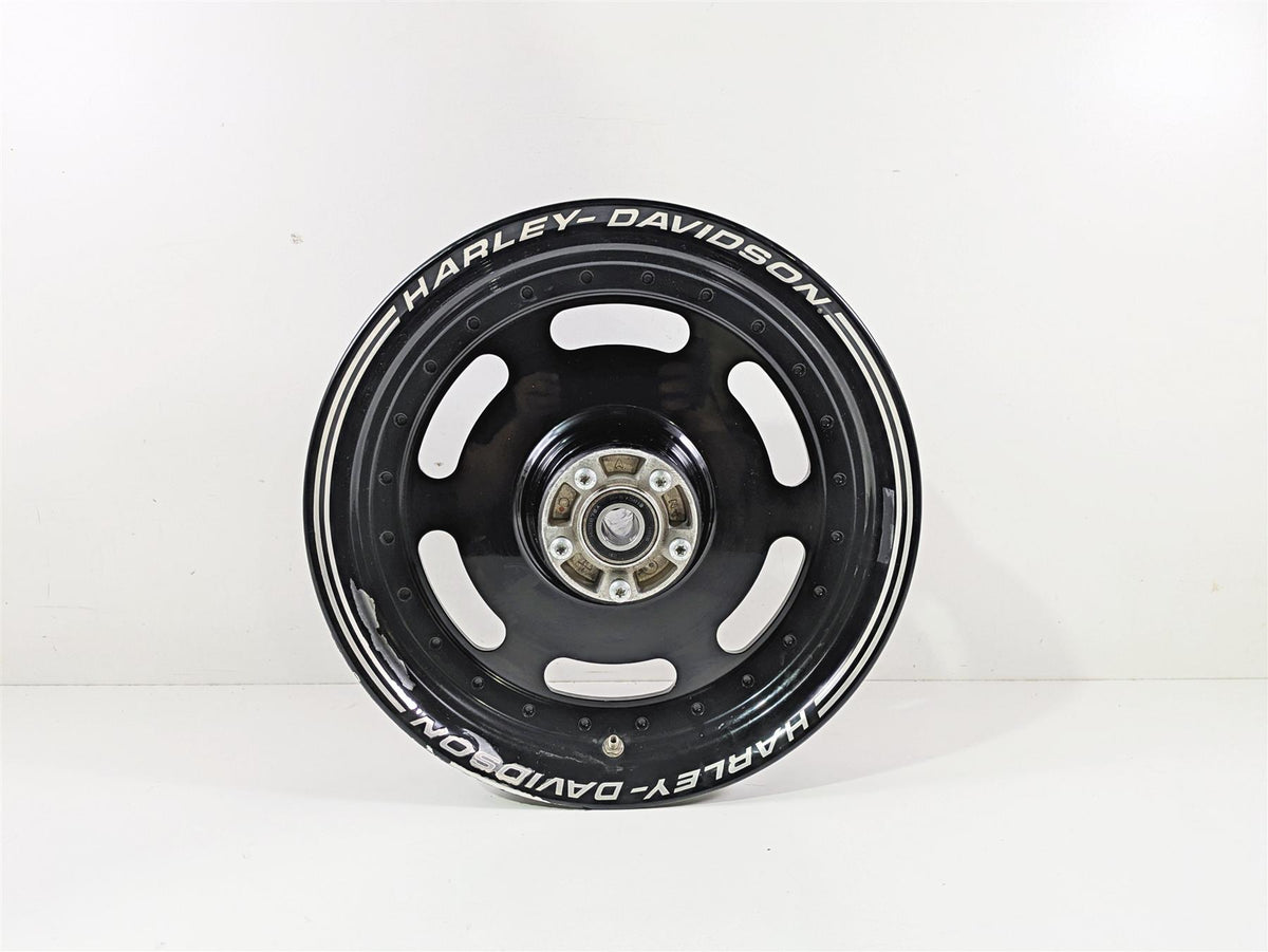2016 Harley FXDF Dyna Fat Bob Front Wheel Rim 16x3 Black - Read 43300254 {{ shop.shopifyCountryName }} - Mototech271