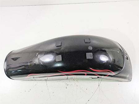 2007 Harley FXDWG Dyna Wide Glide Rear Fender Red Flames 59925-06 {{ shop.shopifyCountryName }} - Mototech271