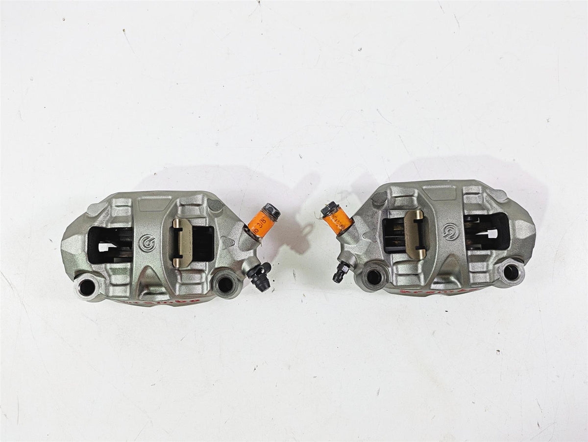2016 Ducati Monster 1200 S Front Brake Calipers Brembo Monoblock 100mm 61041512A {{ shop.shopifyCountryName }} - Mototech271