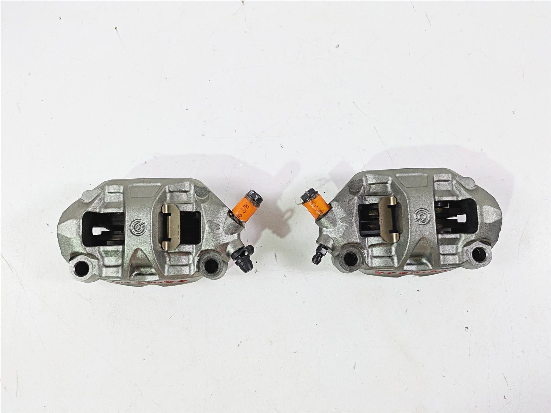 2016 Ducati Monster 1200 S Front Brake Calipers Brembo Monoblock 100mm 61041512A {{ shop.shopifyCountryName }} - Mototech271