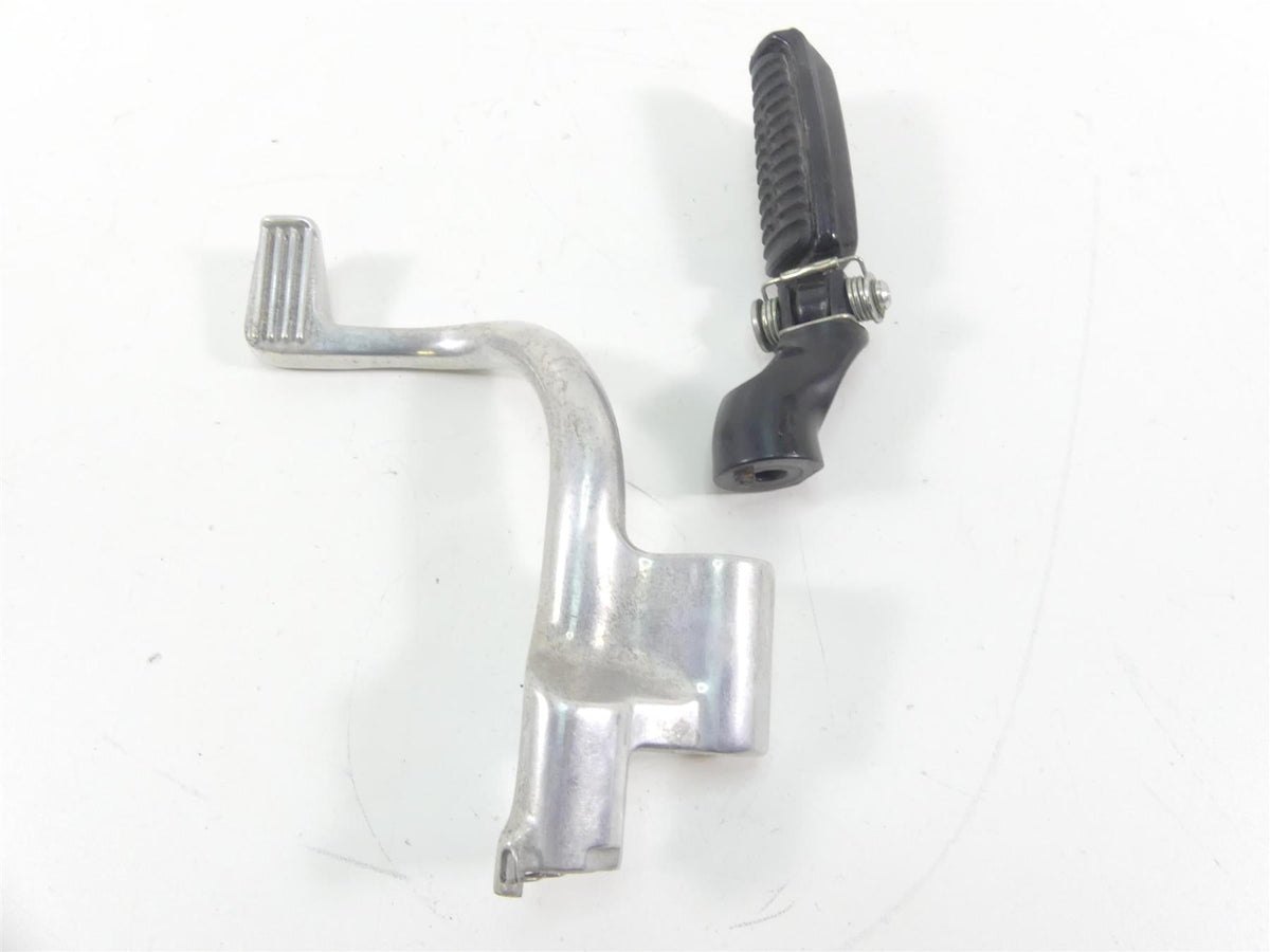 2006 Harley VRSCD Night Rod Right Front Footpeg & Brake Lever 49135-06 {{ shop.shopifyCountryName }} - Mototech271