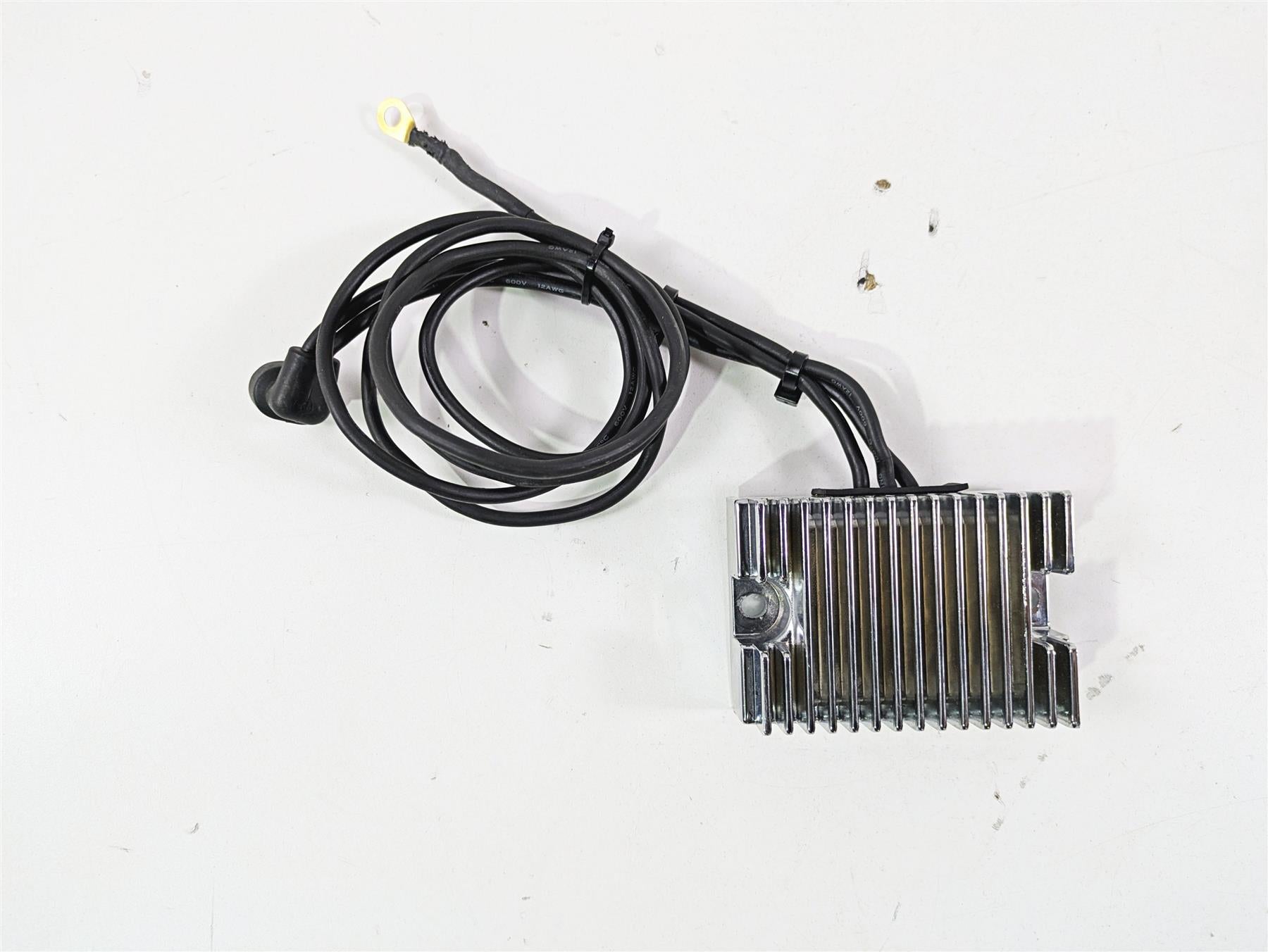 2008 Ultima Motorcycles Fat Bastard Chrome Rectifier Voltage Regulator {{ shop.shopifyCountryName }} - Mototech271