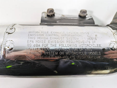 2006 Honda VT1100 C2 Shadow Sankei Upper Exhaust Pipe Muffler Pipe 18410-MCK-A01 {{ shop.shopifyCountryName }} - Mototech271