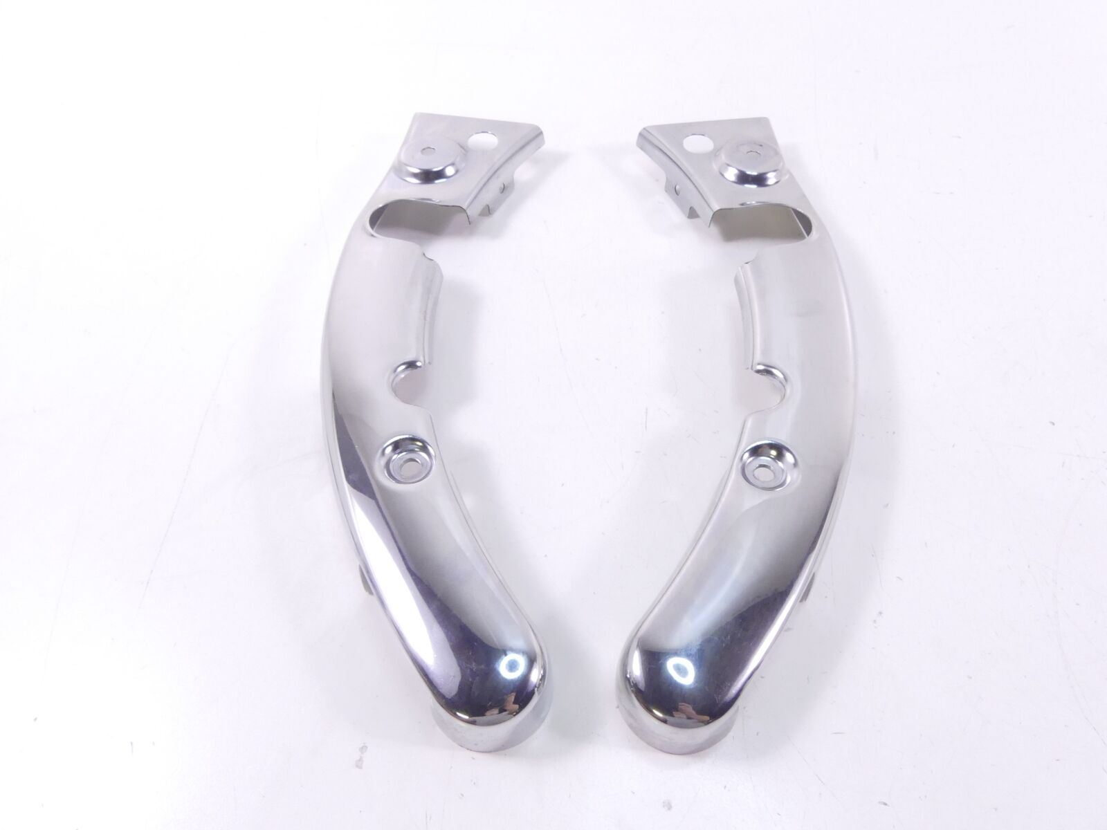 2009 Harley Touring FLHTCU Electra Glide Rear Chrome Fender Frame Struts 47526-0 {{ shop.shopifyCountryName }} - Mototech271