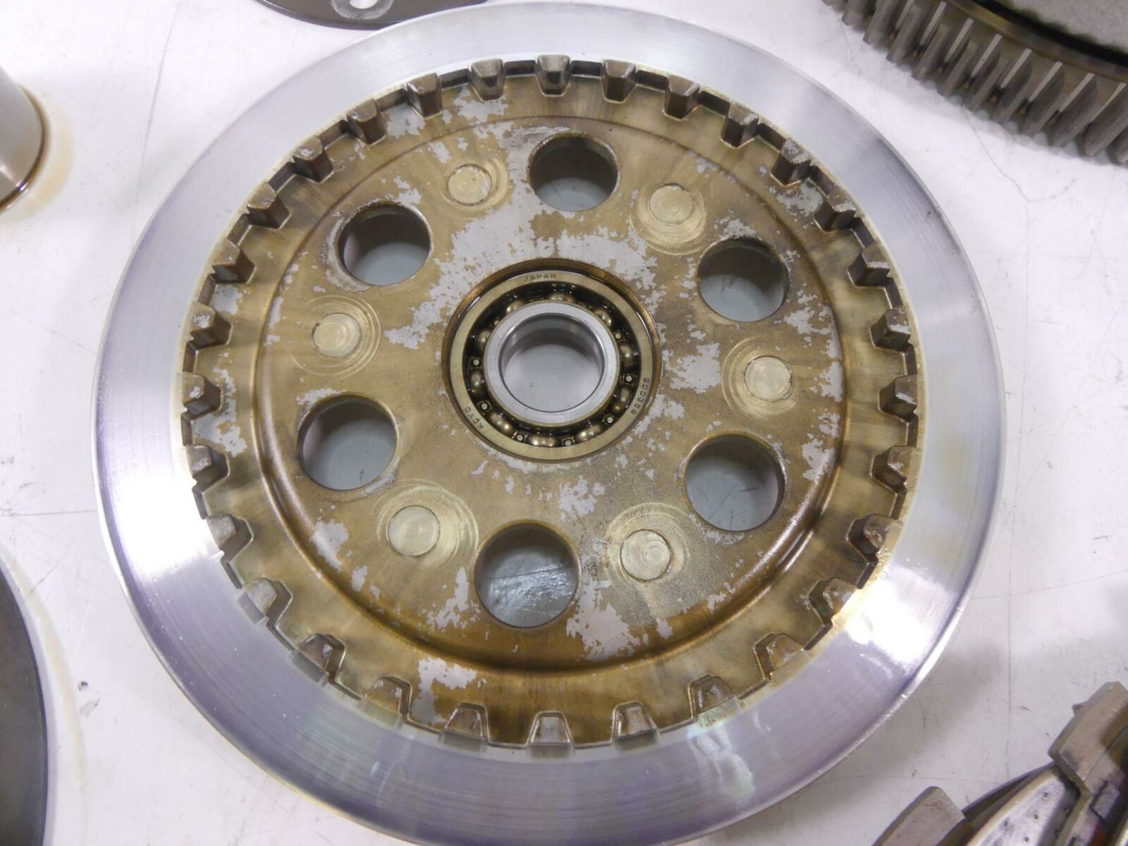 2012 Yamaha XT1200 Super Tenere Clutch Basket Friction Disc Set 23P-16150-00-00 {{ shop.shopifyCountryName }} - Mototech271