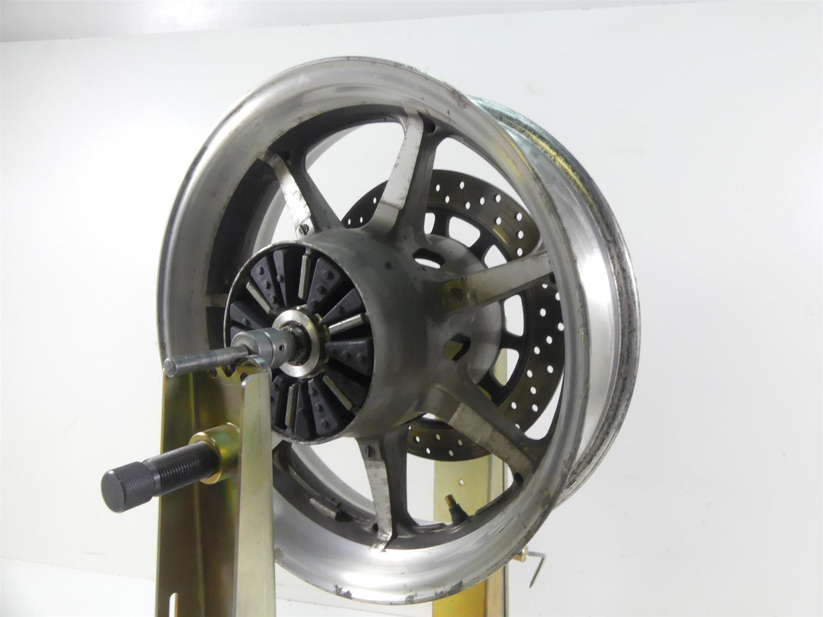 2007 Yamaha XVS1300 V-Star Straight Rear Wheel Rim 16x4.5 3D8-25338-00-MA {{ shop.shopifyCountryName }} - Mototech271