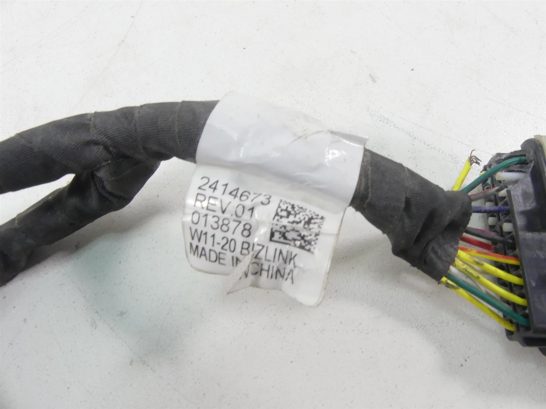 2020 Indian Roadmaster Handlebar Wiring Harness Loom -For Parts 2414673 {{ shop.shopifyCountryName }} - Mototech271
