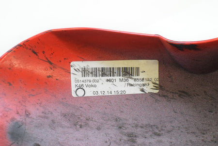 2015 BMW S1000RR K46 Front Fender Tire Hugger Racingred 46617715964 {{ shop.shopifyCountryName }} - Mototech271