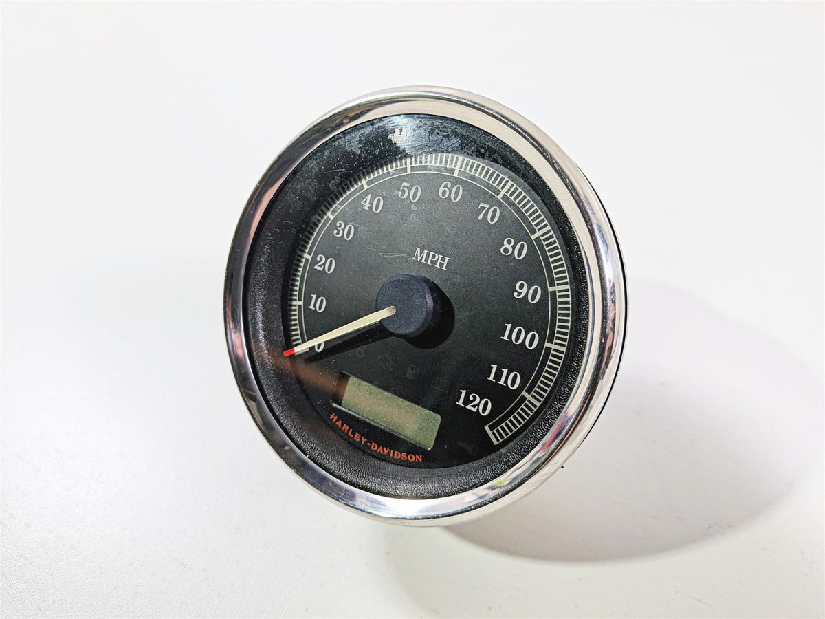 2009 Harley FXCWC Softail Rocker Speedometer Gauge Instrument -19k 67517-08 {{ shop.shopifyCountryName }} - Mototech271