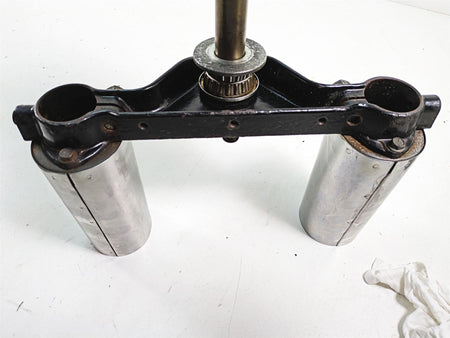 2005 Harley Touring FLHTCUI Electra Glide Upper Lower Triple Tree Set 45446-87A {{ shop.shopifyCountryName }} - Mototech271