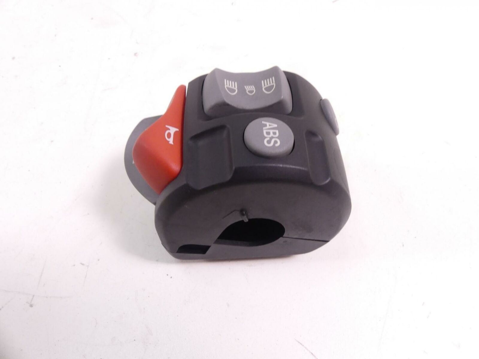 2010 BMW F800GS K72 Left Hand Control Switch ABS Lights Horn Info 61317704615 {{ shop.shopifyCountryName }} - Mototech271