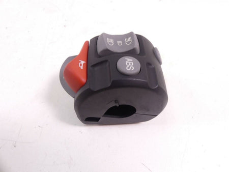 2010 BMW F800GS K72 Left Hand Control Switch ABS Lights Horn Info 61317704615 {{ shop.shopifyCountryName }} - Mototech271