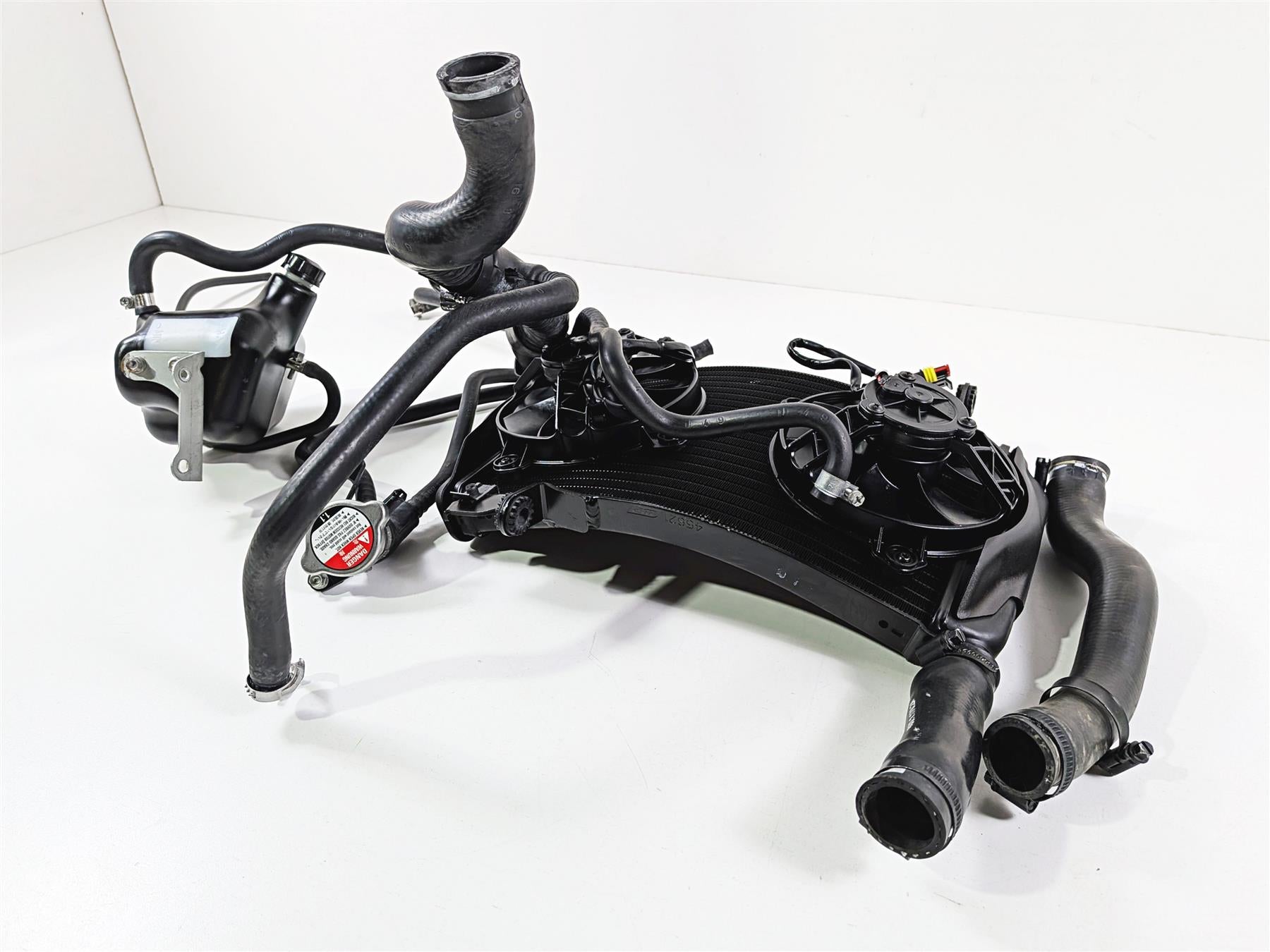 2011 Ducati Streetfighter 1098 S Upper Radiator Fan Reservoir Set 54840841B {{ shop.shopifyCountryName }} - Mototech271