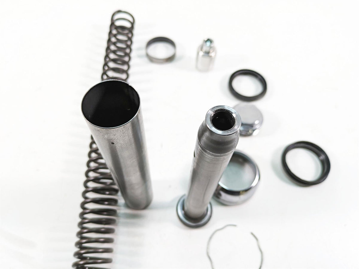 2009 Harley FXDF Dyna Fat Bob Left Front Fork Internals Spring Set 48742-08 {{ shop.shopifyCountryName }} - Mototech271
