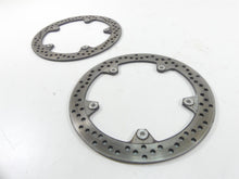 Load image into Gallery viewer, 2014 BMW R1200GS K50 Front Brake Disc Rotor Set 305Mm 34118526566
