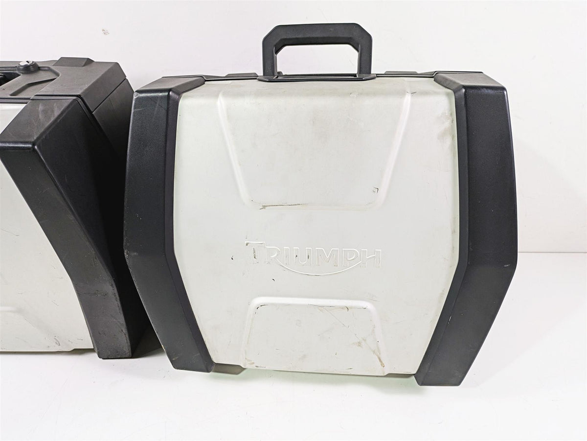 2013 Triumph Tiger 1215 Explorer Saddle Bag Pannier Saddlebag Set T9500758 {{ shop.shopifyCountryName }} - Mototech271