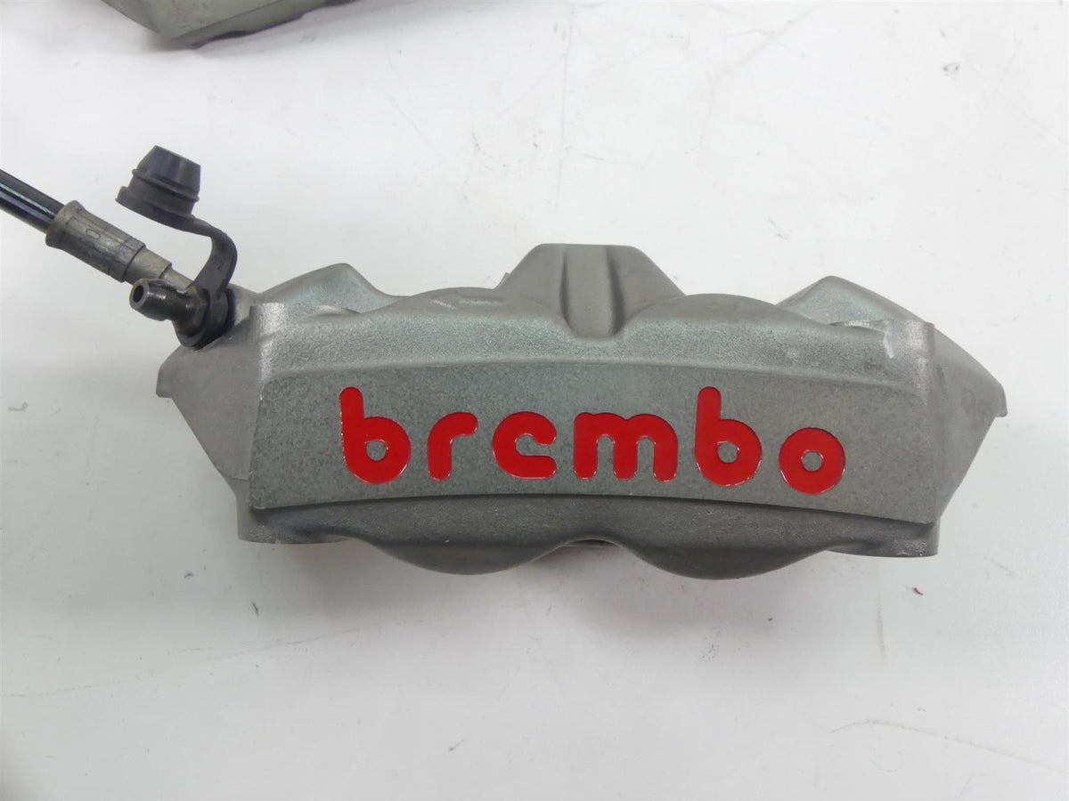 2008 Ducati 1098 S Front Brembo Brake Caliper Set 61040901A 61040911A {{ shop.shopifyCountryName }} - Mototech271