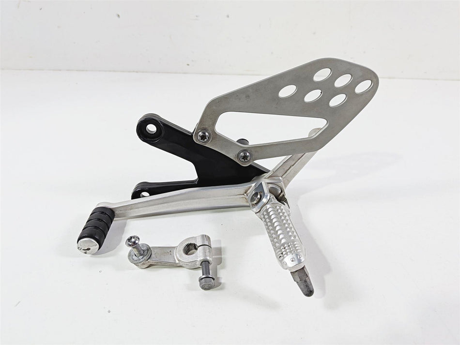 2014 BMW S1000RR K46 Left Front Foot Peg Set & Shifter Shift Lever 46717708573 {{ shop.shopifyCountryName }} - Mototech271