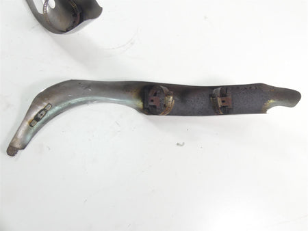 2014 Harley FXDF Dyna Fat Bob Front Rear Header Pipe Heat Shield Set 64830-08 {{ shop.shopifyCountryName }} - Mototech271