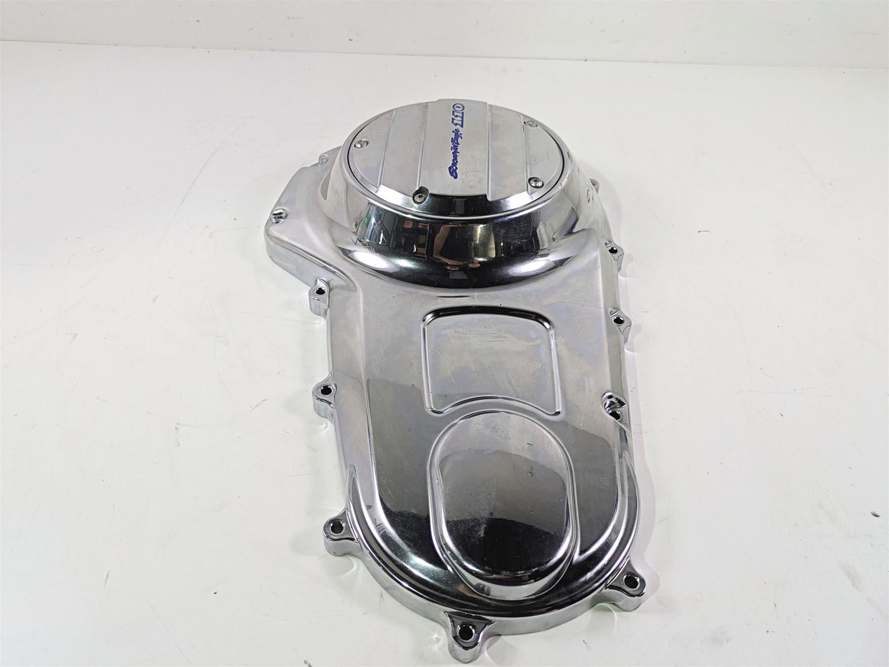 2007 Harley Touring FLHRSE CVO Road King Outer Primary Clutch Cover 60685-07 {{ shop.shopifyCountryName }} - Mototech271