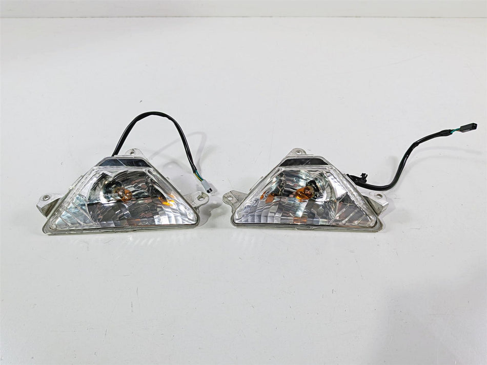 2021 Kawasaki ZX6R ZX636 Ninja Front Turn Signal Blinker Set 23040-0137-Mototech271
