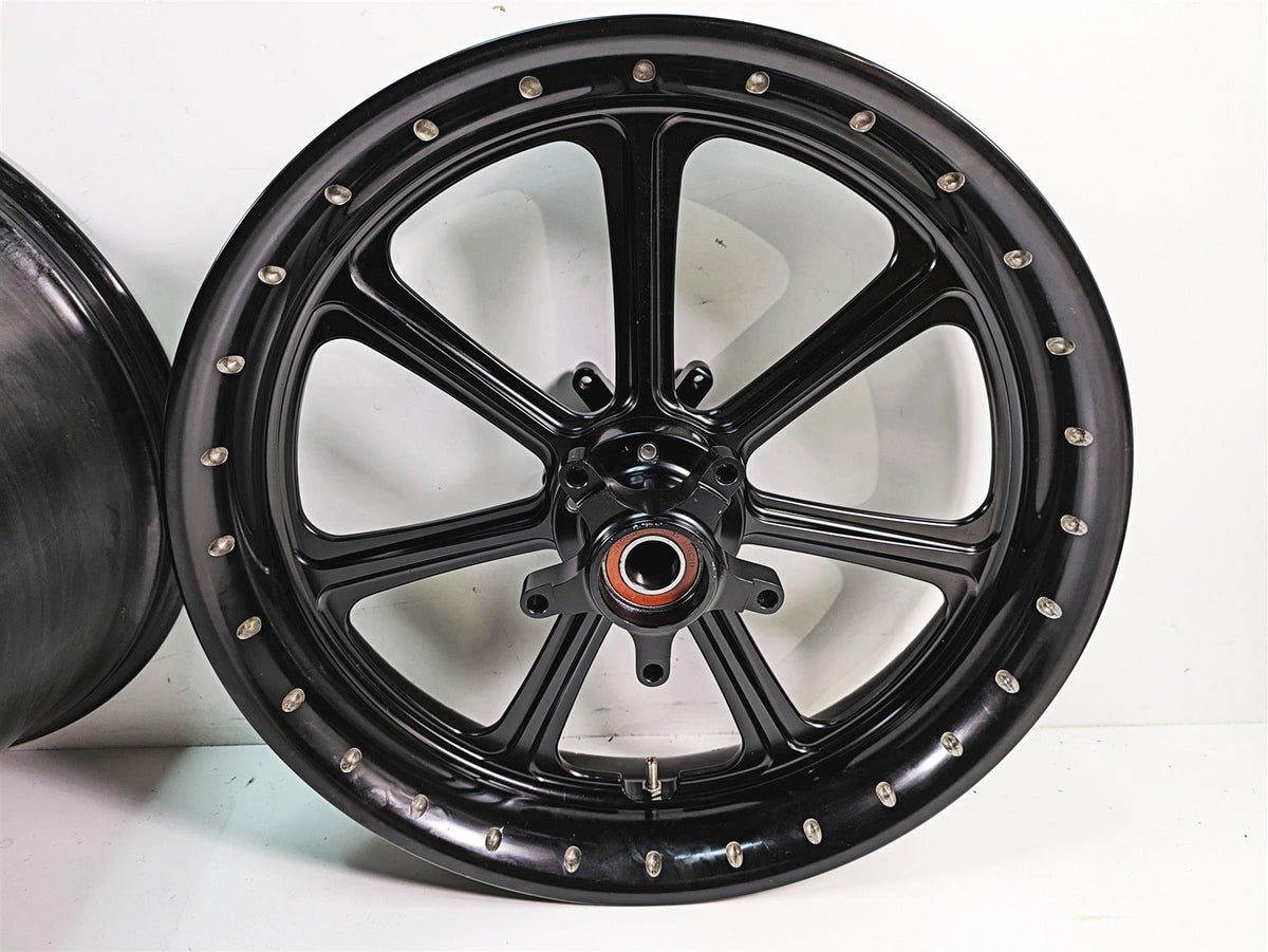 Suzuki M109R VZR1800 Custom Front Rear Straight Wheel Rim Set 19x4.5 18x10 {{ shop.shopifyCountryName }} - Mototech271