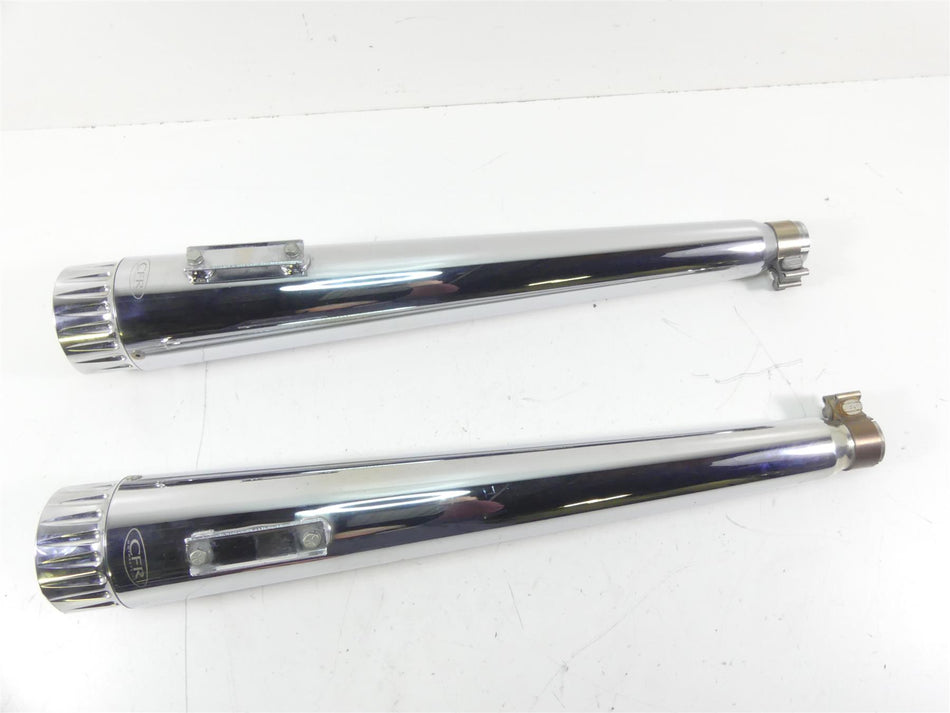 2014 Harley Touring FLHX Street Glide CFR Slip On Exhaust Pipes CRF-FLH007DF {{ shop.shopifyCountryName }} - Mototech271