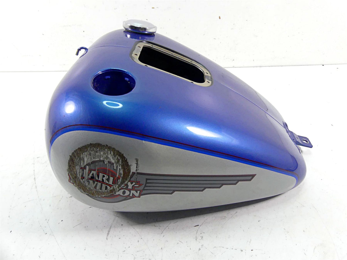 2006 Harley Softail FXSTSI Springer Fuel Gas Petrol Tank 5 Gallon 61625-01E {{ shop.shopifyCountryName }} - Mototech271