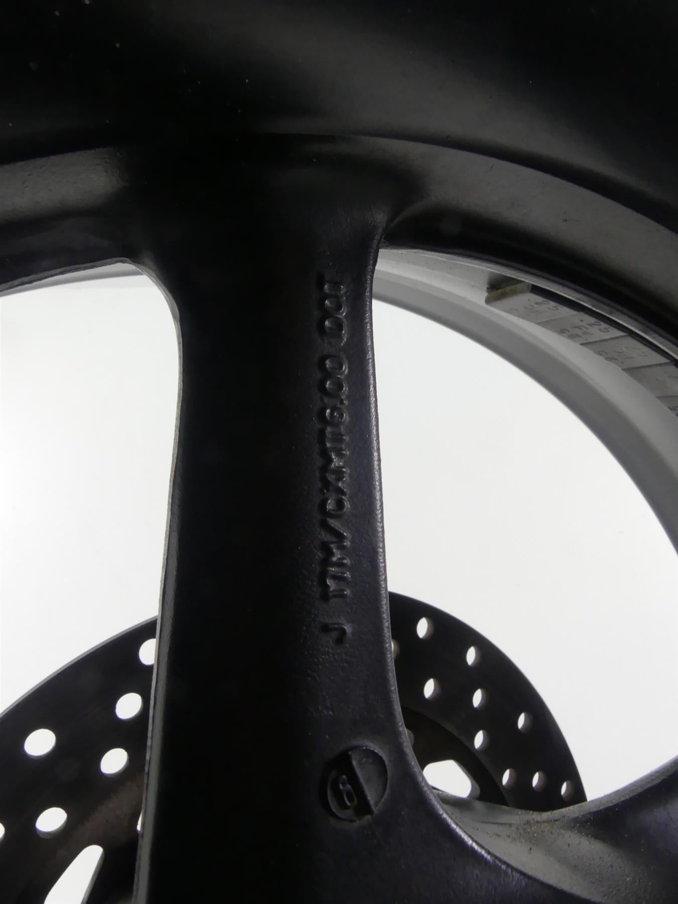 2007 Yamaha FZ1 Fazer Rear Straight 17x6 Wheel Rim 5VY-25338-00-98 {{ shop.shopifyCountryName }} - Mototech271