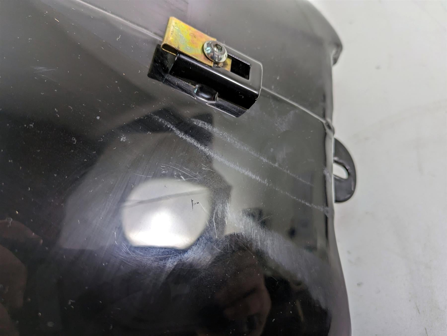 2006 Harley Touring FLHTCUI Electra Glide Vivid Black Fuel Gas Tank 61356-03 {{ shop.shopifyCountryName }} - Mototech271