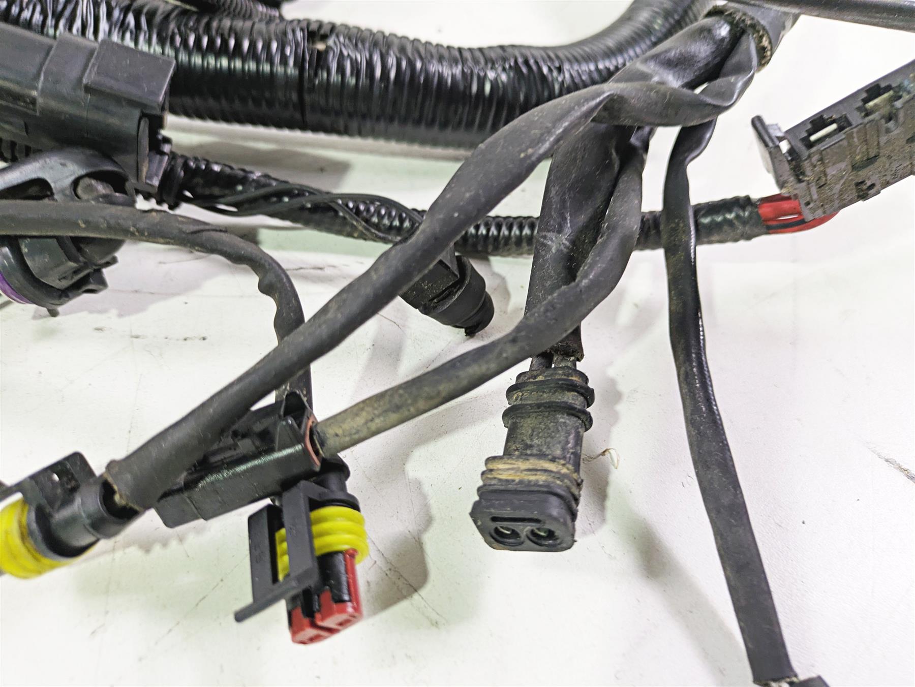 2011 Harley FXDC Dyna Super Glide Wiring Harness Loom -Non Abs 71072-12A {{ shop.shopifyCountryName }} - Mototech271