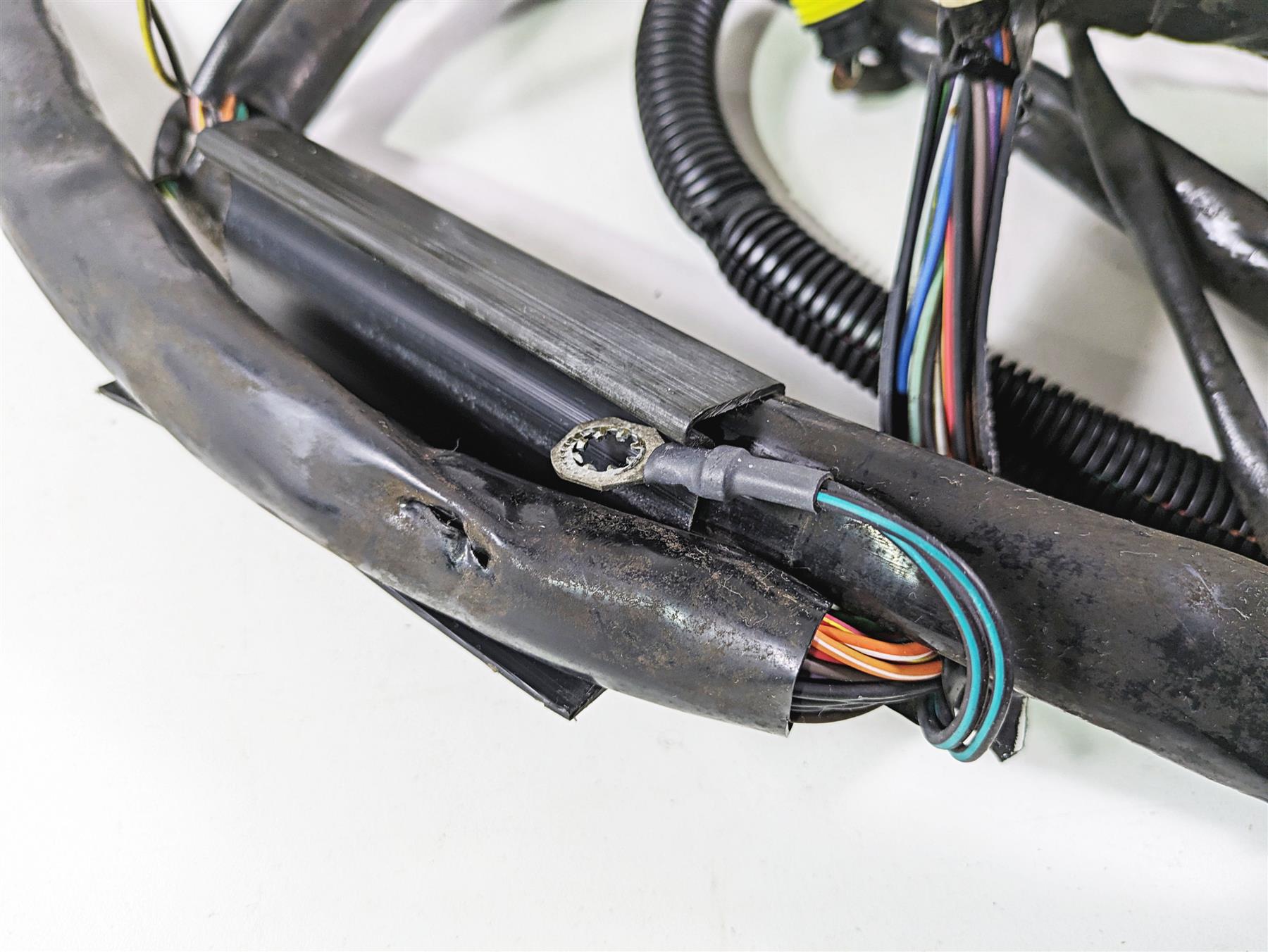 2008 Harley FLSTC Softail Heritage Main Wiring Harness Loom 70431-08A {{ shop.shopifyCountryName }} - Mototech271
