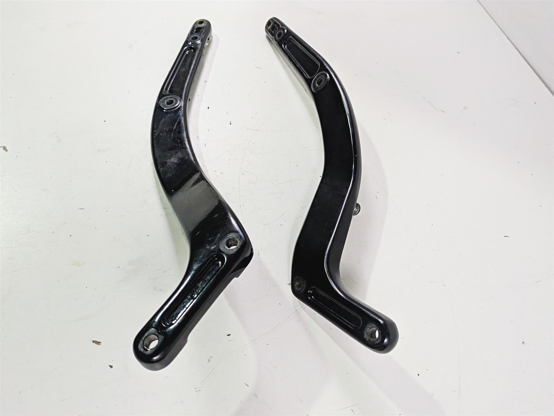 2014 Harley FLS Softail Slim Black Rear Fender Supports 59904-12BHP 60187-12BHP {{ shop.shopifyCountryName }} - Mototech271