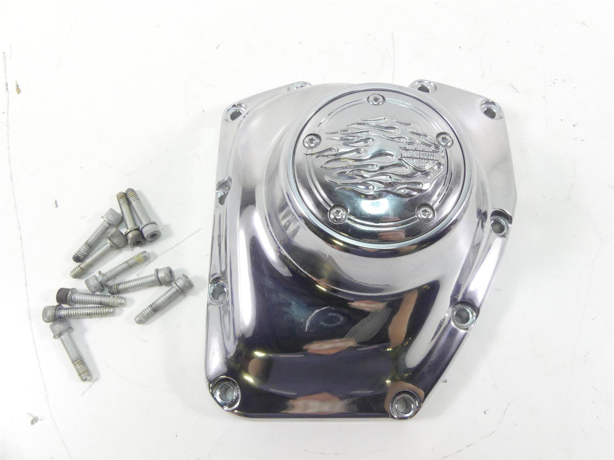 2009 Harley FXDL Dyna Low Rider Engine Chrome Side Cover 25362-01 {{ shop.shopifyCountryName }} - Mototech271
