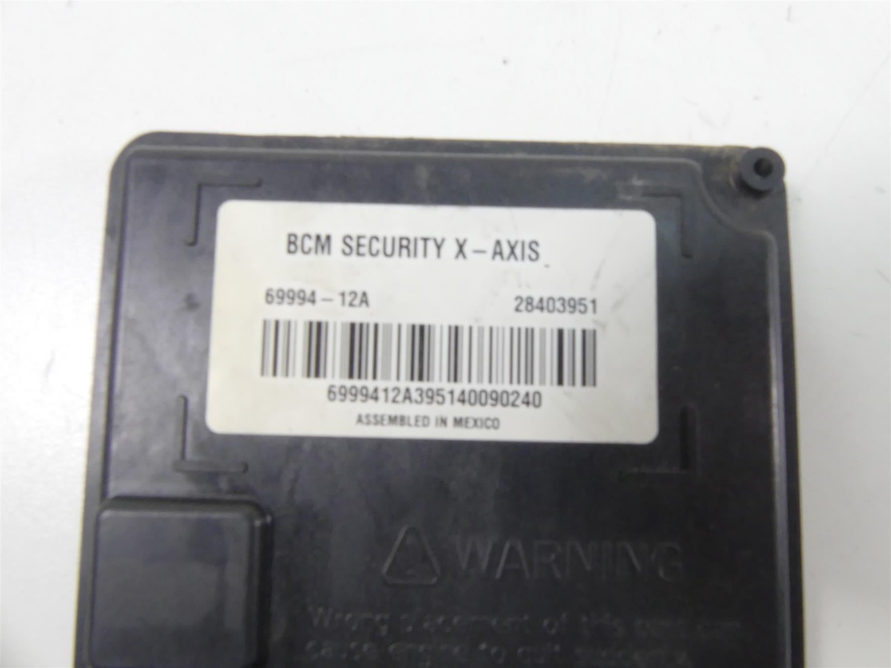 2014 Harley Sportster XL1200 C Bcm Body Control Module & Pin 69994-12 {{ shop.shopifyCountryName }} - Mototech271