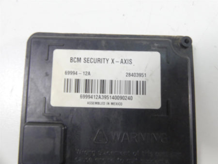 2014 Harley Sportster XL1200 C Bcm Body Control Module & Pin 69994-12 {{ shop.shopifyCountryName }} - Mototech271