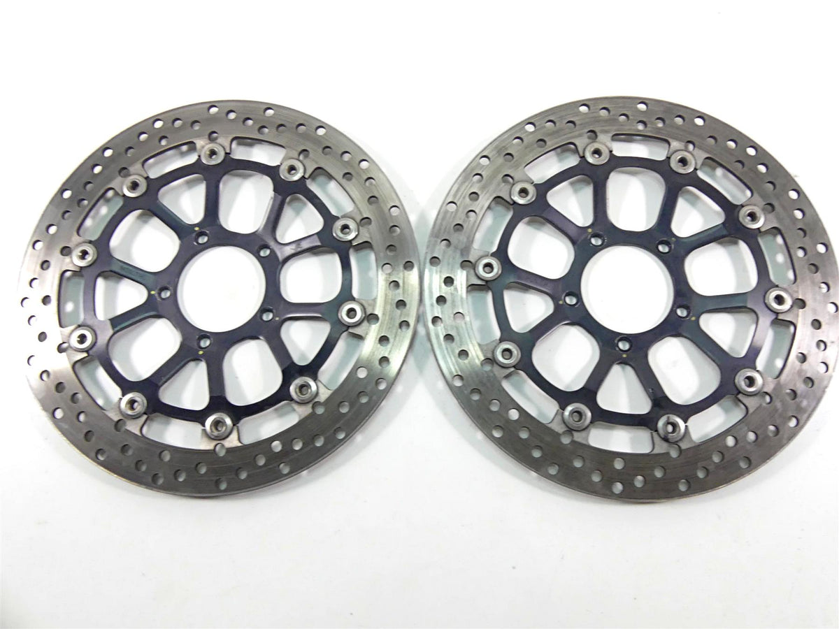2008 Ducati 848 SBK Front Brake Disc Rotor Set 49240851A {{ shop.shopifyCountryName }} - Mototech271