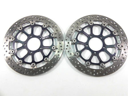 2008 Ducati 848 SBK Front Brake Disc Rotor Set 49240851A {{ shop.shopifyCountryName }} - Mototech271
